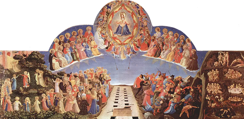 The Last Judgement in Detail Fra Angelico